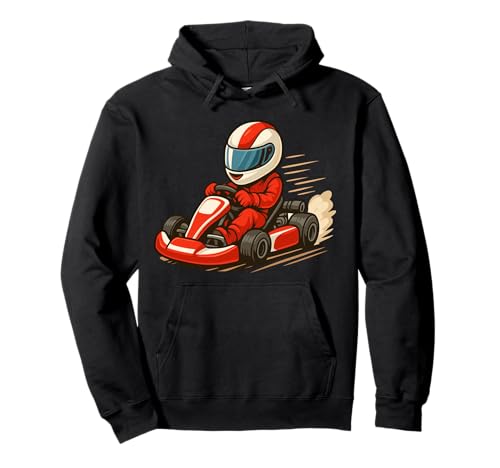 Go Kart Rennkart Kinder Jungen Gokart Pullover Hoodie von Coole Go Kart & Kartsport Geschenke