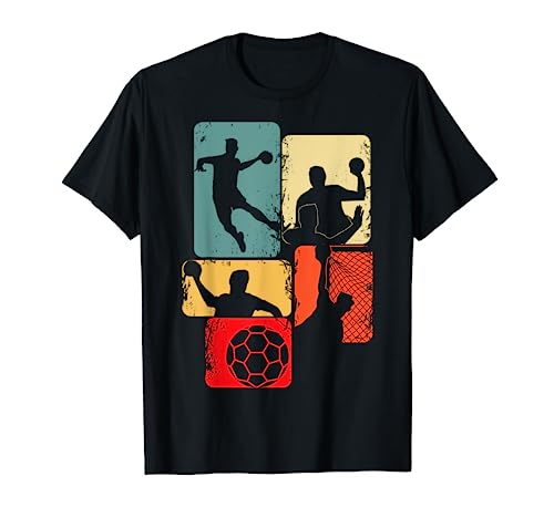 Handball Handballer Jungen Kinder Männer T-Shirt von Coole Handballspieler & Handballer Zubehör