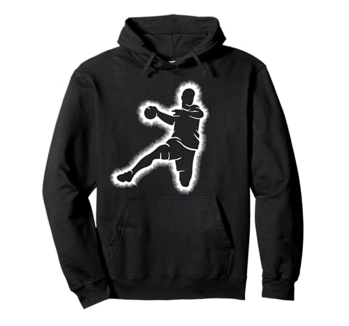 Handball Handballer Jungen Kinder Pullover Hoodie von Coole Handballspieler & Handballer Zubehör