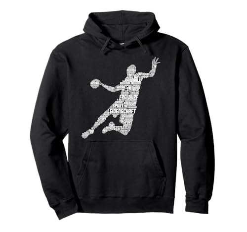 Handball Handballer Kinder Jungen Männer Pullover Hoodie von Coole Handballspieler & Handballer Zubehör