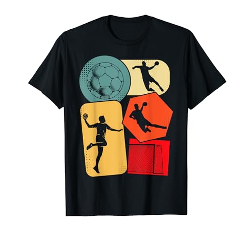 Handball Handballer Kinder Jungen T-Shirt von Coole Handballspieler & Handballer Zubehör