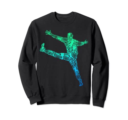 Handball Torwart Handballer Kinder Jungen Männer Sweatshirt von Coole Handballspieler & Handballer Zubehör