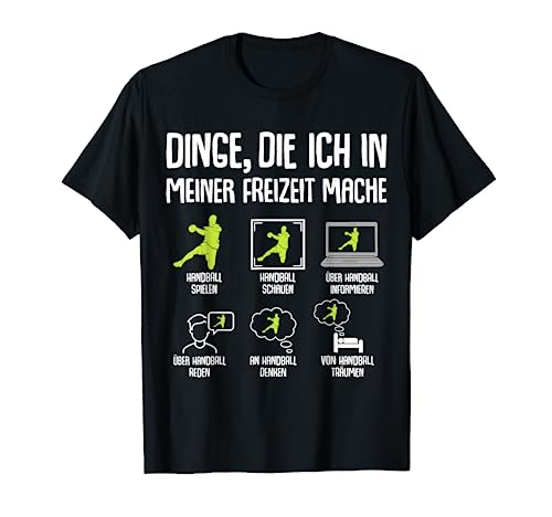 Handballer Handball Jungen Kinder Herren T-Shirt von Coole Handballspieler & Handballer Zubehör