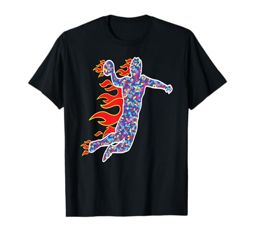 Handball Spieler Designs für Männer Frauen und Handball Fans T-Shirt Handball Spieler Designs für Männer Frauen und Handball Fans T-Shirt von Coole Handballspielerin & Handballer Zubehör Damen