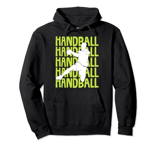 Handball Handballer Jungen Kinder Männer Pullover Hoodie von Coole Handballspielerin & Handballer Zubehör
