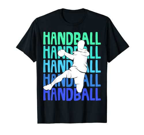 Handball Handballer Jungen Kinder Männer T-Shirt von Coole Handballspielerin & Handballer Zubehör