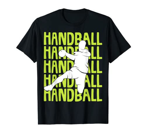 Handball Handballer Jungen Kinder Männer T-Shirt von Coole Handballspielerin & Handballer Zubehör