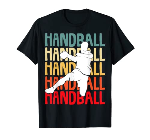 Handball Handballer Jungen Männer Kinder T-Shirt von Coole Handballspielerin & Handballer Zubehör