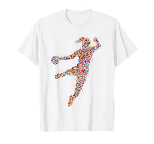Handball Handballerin Handballspieler Frauen Mädchen Kinder T-Shirt von Coole Handballspielerin & Handballer Zubehör