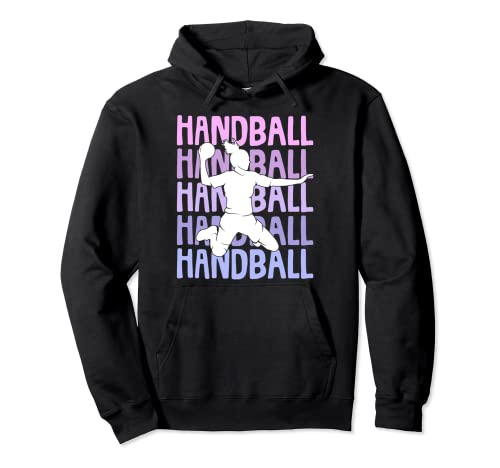 Handball Handballerin Mädchen Kinder Frauen Pullover Hoodie von Coole Handballspielerin & Handballer Zubehör