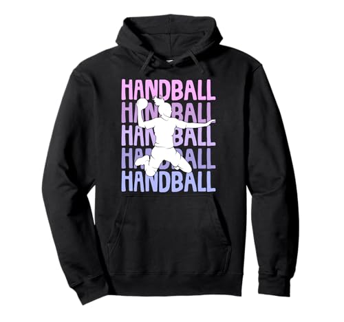 Handball Handballerin Mädchen Kinder Frauen Pullover Hoodie von Coole Handballspielerin & Handballer Zubehör