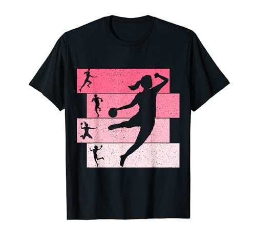 Handball Mädchen Handballerin Damen Kinder T-Shirt von Coole Handballspielerin & Handballer Zubehör