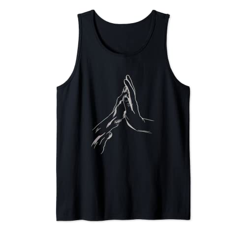 Herren Hundepfoten-Herz Tank Top von Coole Hundeliebhaber Geschenkidee Shop