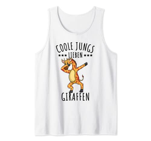 Herren Coole Jungs Lieben Giraffen Tank Top von Coole Jungs Lieben Giraffen