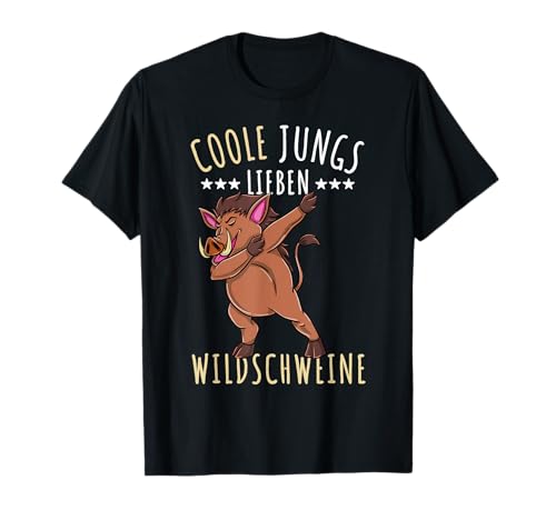 Coole Jungs Lieben Wildschweine T-Shirt von Coole Jungs Lieben Wildschweine