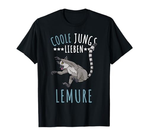 Coole Jungs lieben Lemure T-Shirt von Coole Jungs lieben Lemure