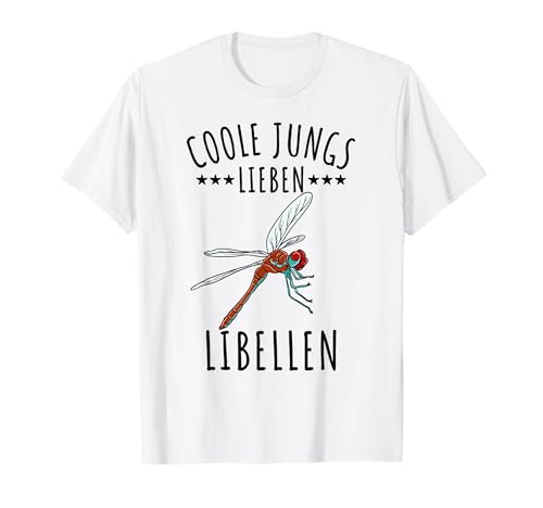 Coole Jungs lieben Libellen Geschenk T-Shirt von Coole Jungs lieben Libellen Geschenk