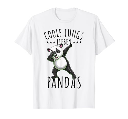 Coole Jungs lieben Pandas T-Shirt von Coole Jungs lieben Pandas