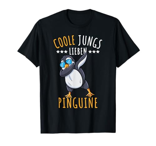 Coole Jungs lieben Pinguine Liebhaber T-Shirt von Coole Jungs lieben Pinguine Liebhaber