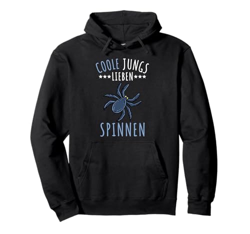Coole Jungs lieben Spinnen Geschenk Pullover Hoodie von Coole Jungs lieben Spinnen Geschenk