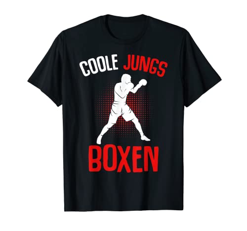 Coole Jungs Boxen Boxer Kinder Jungen T-Shirt von Coole Kampfsport Geschenke