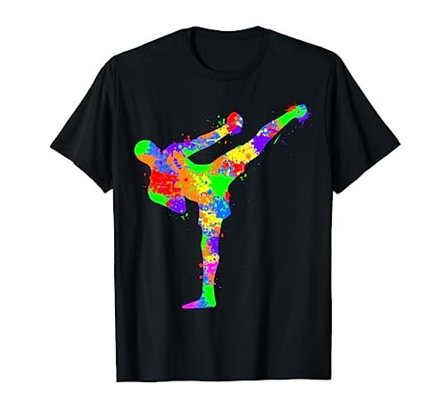 Kickboxen Kickboxer Taekwondo Karate Männer Jungen Kinder T-Shirt von Coole Kampfsport Geschenke