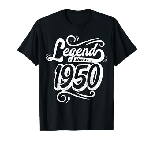 Legende Seit 1950 Männer Frauen 75 Geburtstag Vintage T-Shirt Legende Seit 1950 Männer Frauen 75 Geburtstag Vintage T-Shirt von Coole Legende Jahrgang Geburtstag Geschenkideen