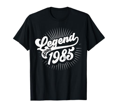 Legende Seit 1985 Männer Frauen 40 Geburtstag Vintage T-Shirt von Coole Legende Jahrgang Geburtstag Geschenkideen