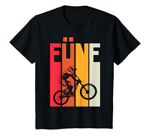 Kinder 5. Geburtstag Cooles Jungs Kinder Retro Mountainbike MTB T-Shirt von Coole MTB Geburtstag Mountainbike Jungen Kinder