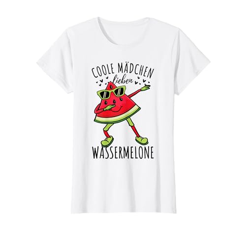 Coole Mädchen Lieben Wassermelone T-Shirt von Coole Mädchen Lieben Wassermelone