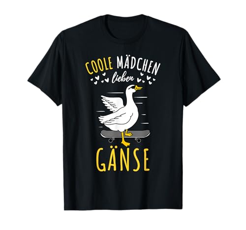 Coole Mädchen lieben Gänse T-Shirt Coole Mädchen lieben Gänse T-Shirt von Coole Mädchen lieben Gänse