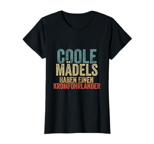 Coole Mädels haben einen Kromfohrländer T-Shirt von Coole Mädels haben einen Kromfohrländer
