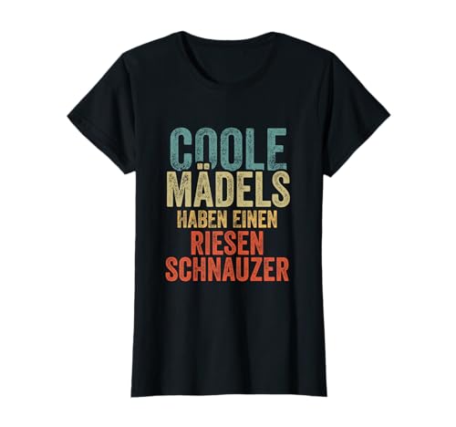 Coole Mädels haben einen Riesenschnauzer T-Shirt Coole Mädels haben einen Riesenschnauzer T-Shirt von Coole Mädels haben einen Riesenschnauzer