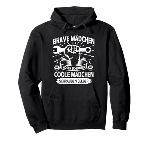 Kfz Mechanikerin Spruch Kfz-Mechatronikerin Frauen Geschenk Pullover Hoodie von Coole Mechanikerin Design Geschenkideen