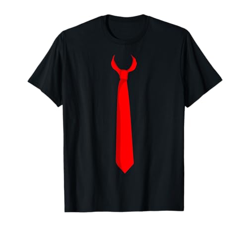 Kinder Herren Damen rote Krawatte Kostüm T-Shirt von Coole Mottoparty Outfit Kollektion