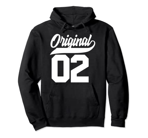 21.Geburtstag Geschenk Jungen Mädchen Original Jahrgang 2002 Pullover Hoodie von Coole Original Jahrgang Geschenk Geburtstag Design