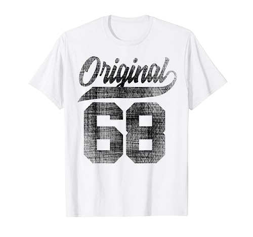 56.Geburtstag Original Männer Frauen Vintage Jahrgang 1968 T-Shirt von Coole Original Jahrgang Geschenke Geburtstag 2023