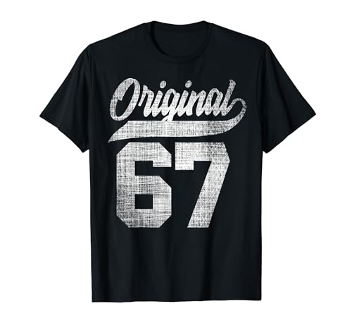 56.Geburtstag Original Männer Frauen Vintage Jahrgang 1967 T-Shirt von Coole Original Jahrgang Geschenke Geburtstag 2023