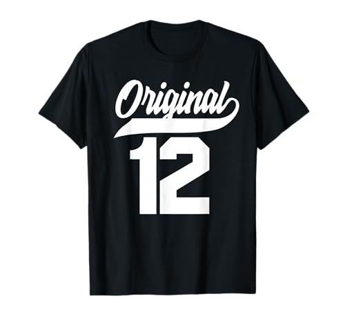 13.Geburtstag Original Junge Mädchen Vintage Jahrgang 2012 T-Shirt von Coole Original Jahrgang Geschenke Geburtstag Cool