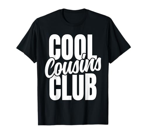 Jungen Mädchen Treffen Matching Cool Cousins Club T-Shirt Jungen Mädchen Treffen Matching Cool Cousins Club T-Shirt von Coole Outfits für das Familientreffen
