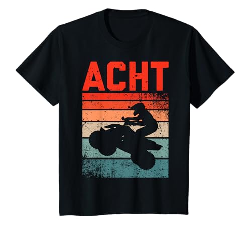 Kinder 8. Geburtstag Cooles Quad Fahrer ATV 4x 4 Junge Kinder T-Shirt von Coole Quad Fahrer ATV 4x 4 Geburtstag Junge Kinder