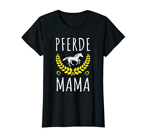 Damen Pferdemama Pferde Mama Reiterin Mutter Pferd Muttertag Retro T-Shirt Damen Pferdemama Pferde Mama Reiterin Mutter Pferd Muttertag Retro T-Shirt von Coole Reiter Sprüche Geschenkideen Pferde Mütter