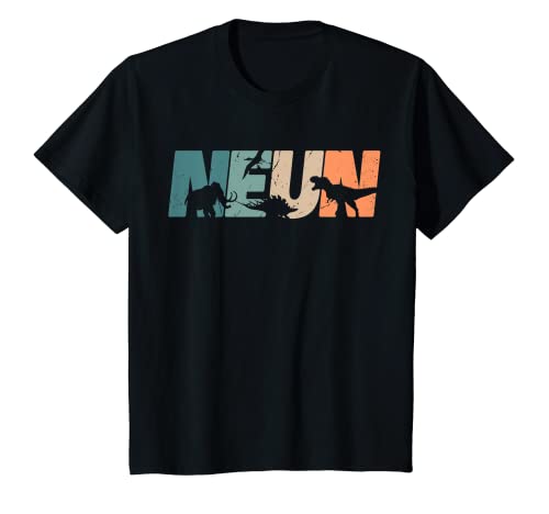 Kinder Dino 9 Jahre | Dinosaurier | 9. Geburtstag Junge Dino-Fan T-Shirt von Coole Retro Dinos KinderGeburtstag Dinosaurier