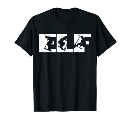 11. Geburtstag Retro Roller Fahrer Scooter Jungs Kinder T-Shirt von Coole Roller Fan Scooter Geburtstag Jungs Designs