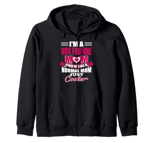 Homeoffice Mama wie eine Normale nur Cooler Kapuzenjacke Homeoffice Mama wie eine Normale nur Cooler Kapuzenjacke von Coole Selbstbewusste Fernarbeitsmutter