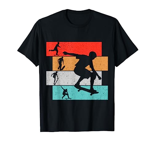 Skater Skateboard Skateboarder Kinder Jungen T-Shirt von Coole Skateboard & Skater Motiv Geschenkideen