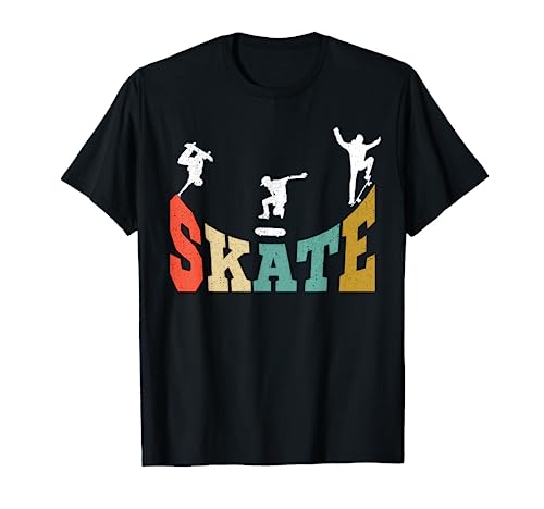 Skater Skateboard Stunt Skater Geschenk Jungen Kinder T-Shirt von Coole Skateboard & Skater Motiv Geschenkideen