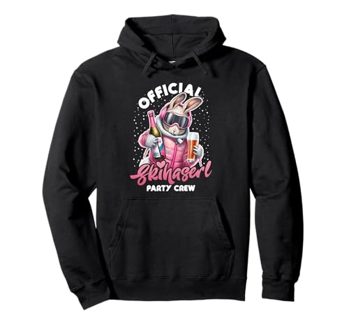Skihaserl Party Crew Apres Ski Damen Pullover Hoodie von Coole Skifahren Apres Ski Wintersport Geschenke