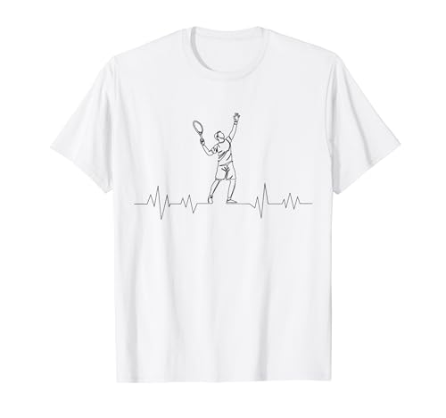 Tennis Herzschlag Tennisspieler Kinder Jungen T-Shirt Tennis Herzschlag Tennisspieler Kinder Jungen T-Shirt von Coole Tennisspieler Geschenkideen