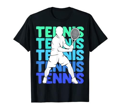 Tennis Tennisspieler Jungen Kinder Herren T-Shirt von Coole Tennisspieler Geschenkideen